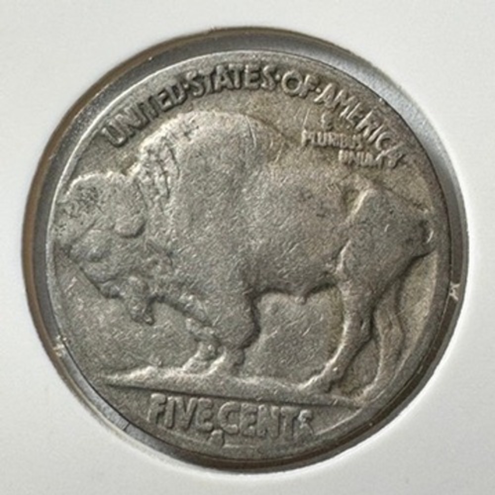 1935 S Buffalo Nickel Five Cents Coin Liberty Native American Indian Head - Picture 2 of 3